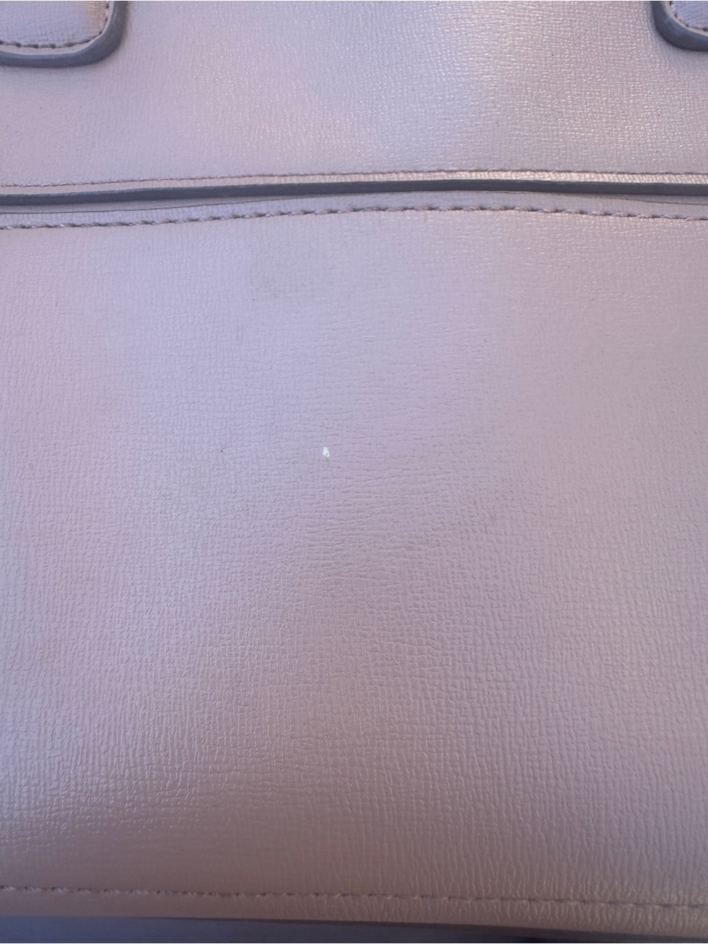 Carvela Kurt Geiger Mauve Pink Structured Satchel Crossbody Bag GUC - Picture 6 of 16